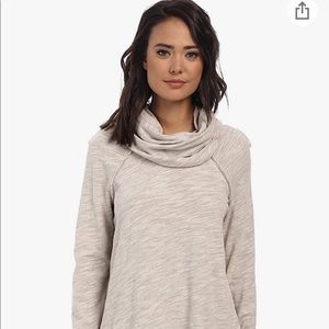 SALE Free People Beach | cowl neck cocoon cowl pullover oatmeal size medium